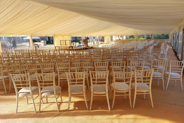 12m x 30m Marquee With Clear Sides